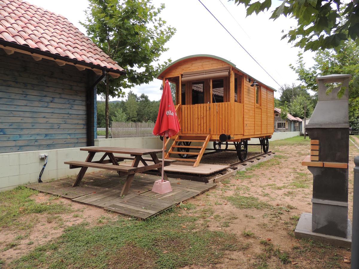 Camping L'Alguer 莱斯普拉内斯德奥斯托莱斯 外观 照片