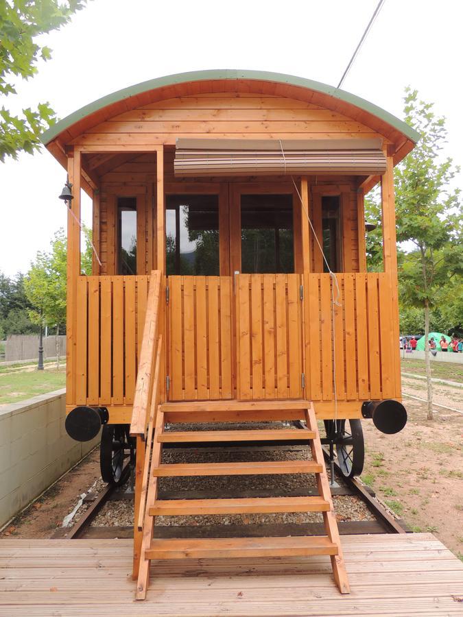 Camping L'Alguer 莱斯普拉内斯德奥斯托莱斯 外观 照片